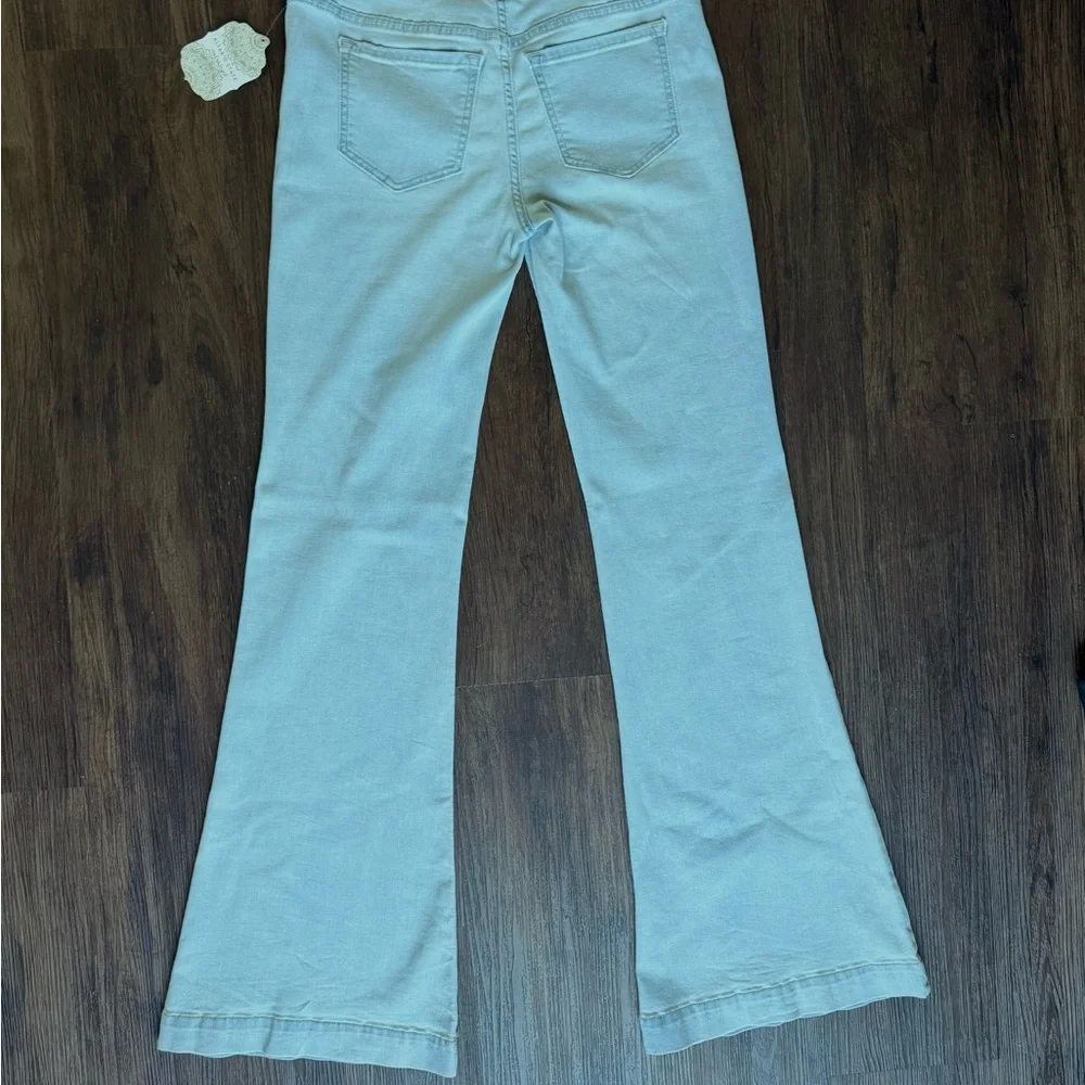 Altar'd State Sky Blue Flare Jeans - Picture 3 of 4